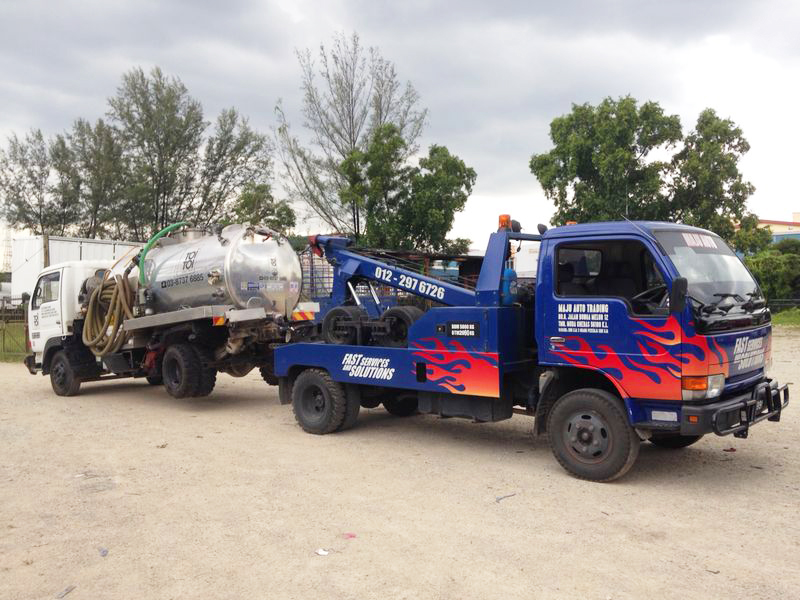 Medium vehicle towing Maju Auto Towing Services